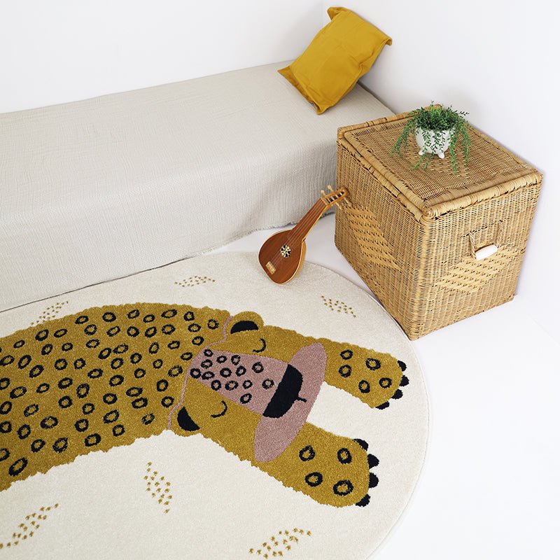 Alfombra Algodón Lavable Kleo Sienna - Nanetes